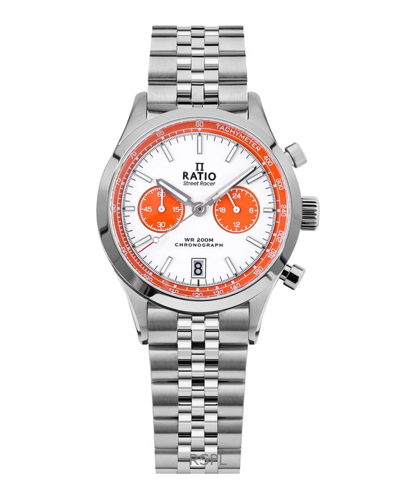 Ratio Street Racer Chronograph RTC026 200M Panda-kellotaululla
