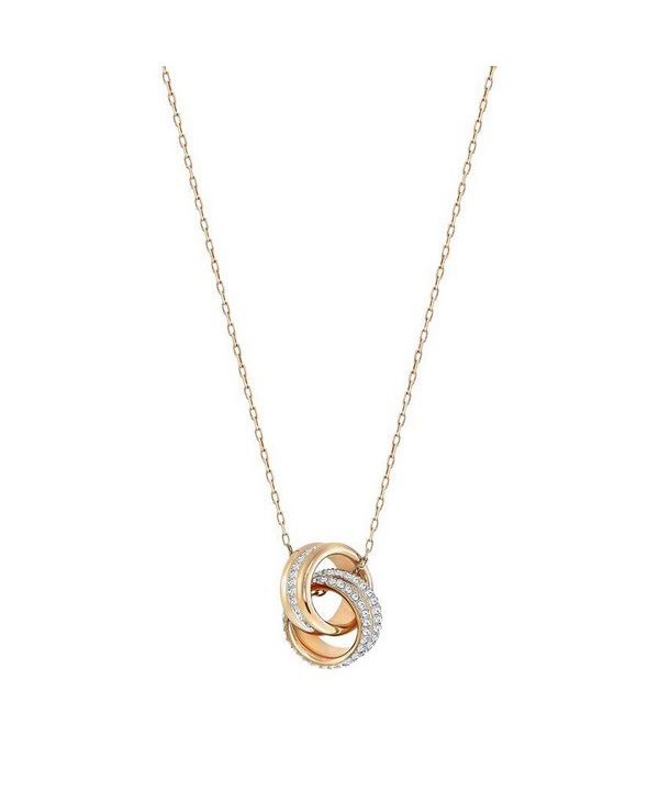 Swarovski Hyperbola kirkkaat kristallit ja ruusukultan sävyinen riipus 5240525 naisille