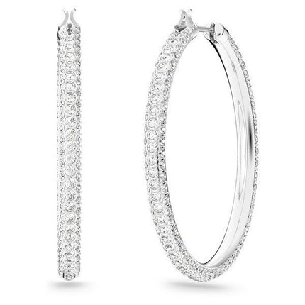 Swarovski Dextera sekoitetut kirkkaat kristallit ja rodiumilla päällystetyt korvakorut 5389432 naisille