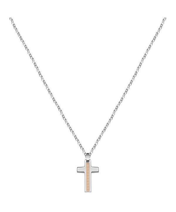 Morellato Motown ruostumattomasta teräksestä valmistettu SALS44 miesten kaulakoru