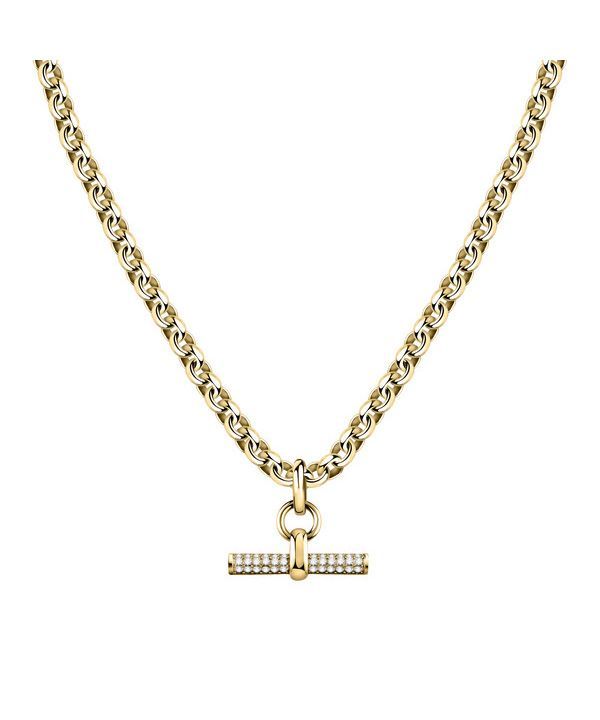 Morellato Abbraccio Gold Tone ruostumattomasta teräksestä valmistettu kaulakoru SAUC02 naisille