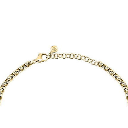 Morellato Abbraccio Gold Tone ruostumattomasta teräksestä valmistettu kaulakoru SAUC02 naisille