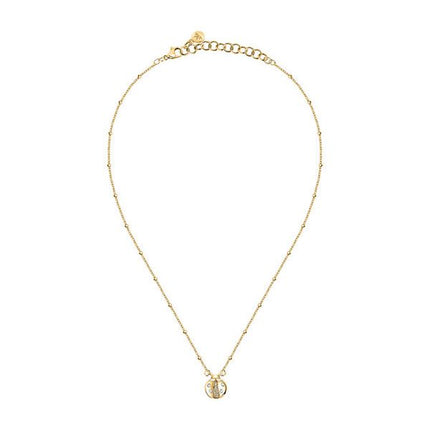 Morellato Istanti Gold Tone ruostumattomasta teräksestä valmistettu kaulakoru SAVZ03 naisille