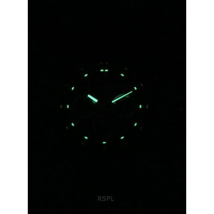 Seiko Spirit Chronograph ruostumaton teräs ruskea kellotaulu kvartsi SBTR026 100M miesten kello