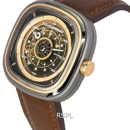 Sevenfriday T-sarjan automaattinen varavirtalähde T2/03 SF-T2-03 miesten kello