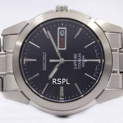 Seiko titaani Sapphire SGG729P1 SGG729 SGG729P Miesten kello