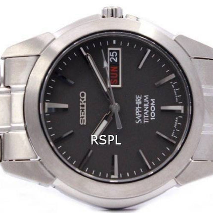 Seiko titaani Sapphire SGG731P1 SGG731 SGG731P Miesten kello