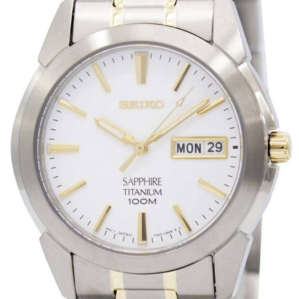 Seiko titaani Sapphire SGG733P1 SGG733 SGG733P Miesten kello