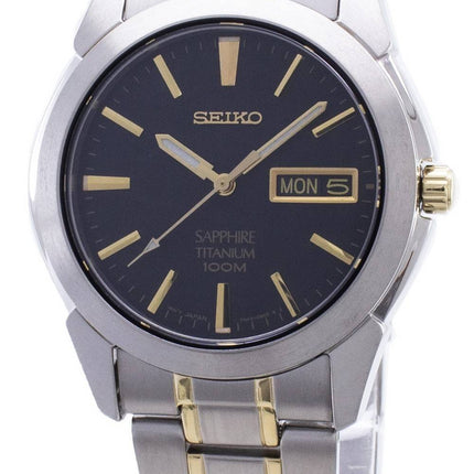 Seiko titaani Sapphire SGG735P1 SGG735 SGG735P Miesten kello