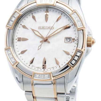 Seiko käsitteellinen SKK878P SKK878P1 SKK878 timanttikoristeet kvartsi naisten katsella