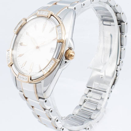 Seiko käsitteellinen SKK878P SKK878P1 SKK878 timanttikoristeet kvartsi naisten katsella