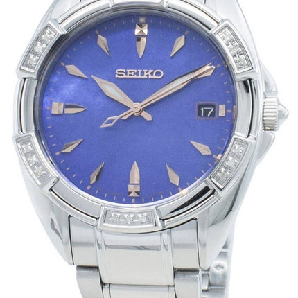 Seiko Classic SKK881P SKK881P1 SKK881 timanttikoristeet kvartsi naistenkello