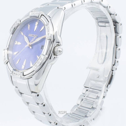Seiko Classic SKK881P SKK881P1 SKK881 timanttikoristeet kvartsi naistenkello