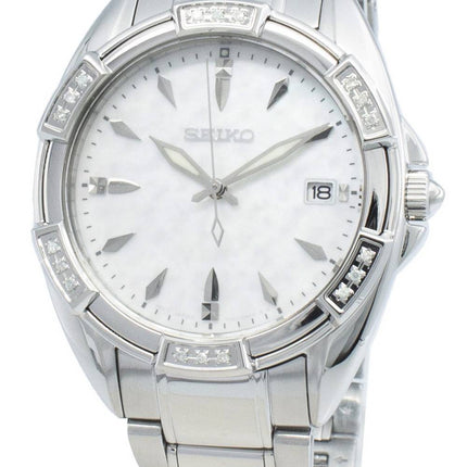Seiko Classic SKK883P SKK883P1 SKK883 timanttikoristeet kvartsi naistenkello