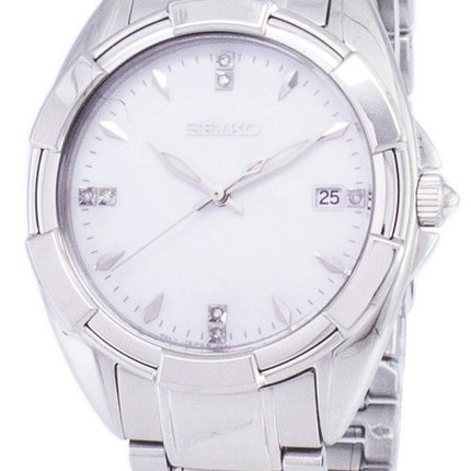 Seiko kvartsi Diamond aksentti SKK885 SKK885P1 SKK885P naisten Kello