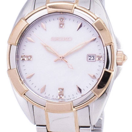 Seiko kvartsi Diamond aksentti SKK888 SKK888P1 SKK888P naisten Kello