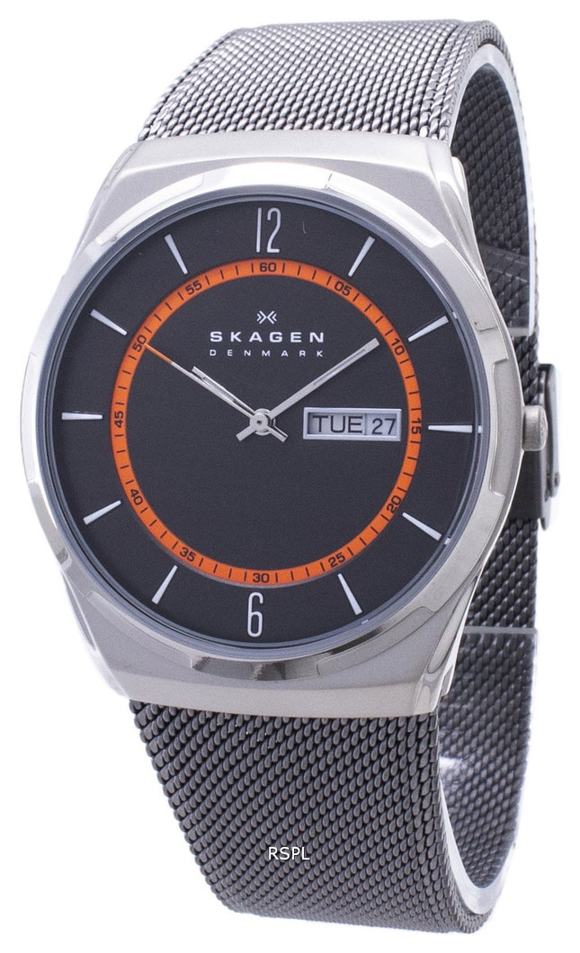 Skagen Melbye titaania Mesh bändi SKW6007 Miesten kello