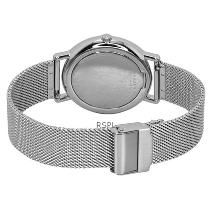 Skagen Signatur ruostumattomasta teräksestä valmistettu sininen kellotaulu kvartsi SKW6904 miesten kello