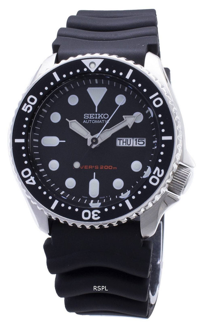 Seiko automaattinen Diver SKX007K1 SKX007K SKX007 kuminauha seuranta