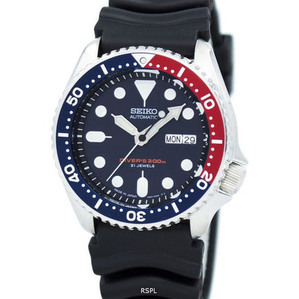 Kunnostettu Seiko Automatic Diver's 200m -kello, valmistettu Japanissa SKX009 SKX009J1 SKX009J miesten kello