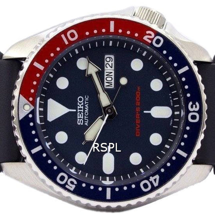 Kunnostettu Seiko Automatic Diver's SKX009 SKX009K1 SKX009K miesten kello