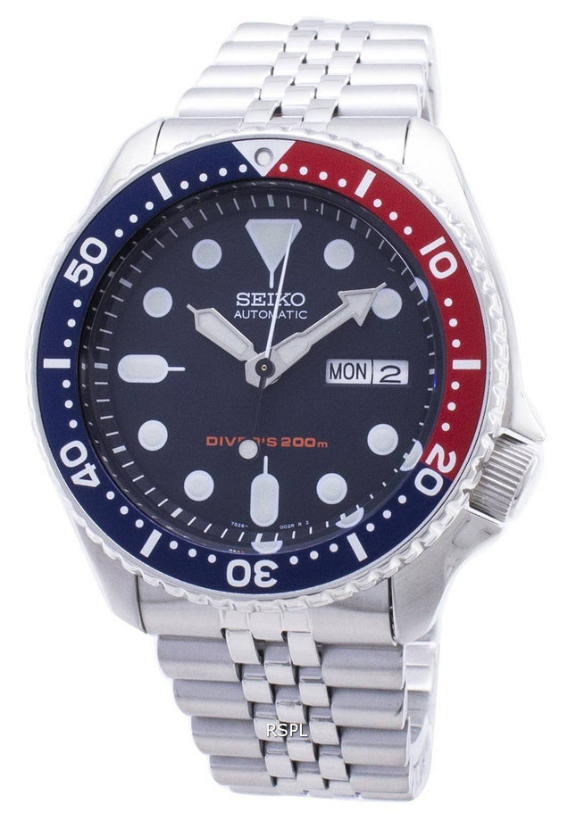 Seiko automaattinen Diver 200m Jubilee rannekoru SKX009K2 SKX009