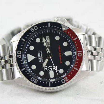 Kunnostettu Seiko Automatic Diver's 200M Jubilee -ranneke SKX009K2 miesten kello