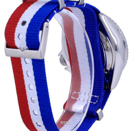 Seiko Automatic Diver's Japan Made Polyester SKX011J1-var-NATO25 200M miesten kello