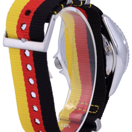 Seiko Automatic Diver's Japan Made Polyester SKX011J1-var-NATO26 200M miesten kello