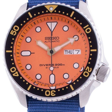 Seiko Automatic Diver&#39,s SKX011J1-var-NATO8 200M Japan Made Herreur