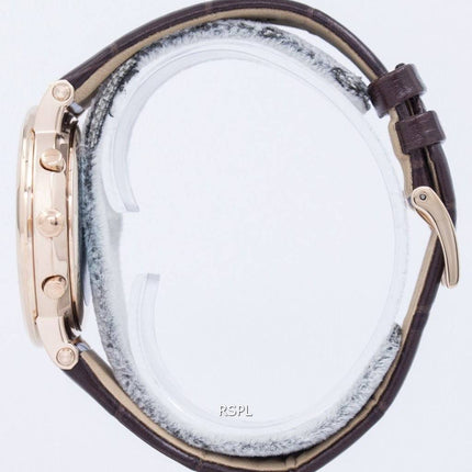 Seiko Premier Chronograph kvartsi hälytys SNAF82 SNAF82P1 SNAF82P Miesten Kello