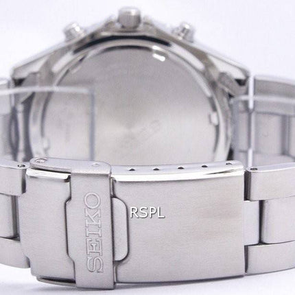 Kunnostettu Seiko Flightmaster Pilot Slide Rule Chronograph SND253 SND253P1 SND253P miesten kello