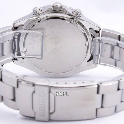 Kunnostettu Seiko Flightmaster Pilot Slide Rule Chronograph SND253 SND253P1 SND253P miesten kello