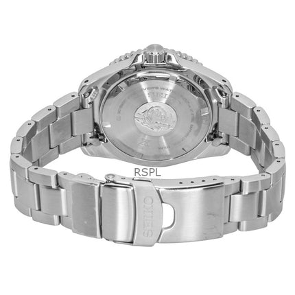 Seiko Prospex ruostumattomasta teräksestä valmistettu musta kellotaulu Solar Diver&#39;s SNE597P1 200M miesten kello