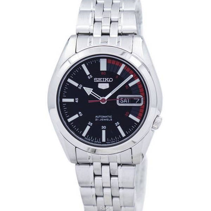 Kunnostettu Seiko 5 Automatic Japanissa valmistettu 21 jalokiven SNK375 SNK375J1 SNK375J miesten kello