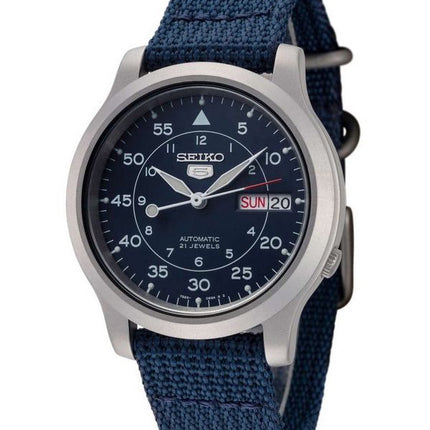 Kunnostettu Seiko 5 Military Automatic Nylon Strap SNK807K2 miesten kello