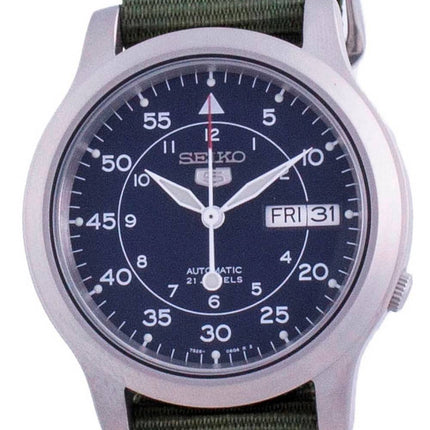 Seiko 5 Military SNK807K2-var-NATO12 Automatisches Nylonarmband Herrenuhr