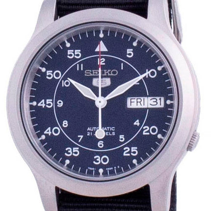 Seiko 5 Military SNK807K2-var-NATO13 Automatische Nylonarmband Herrenuhr