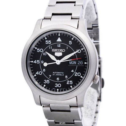 Kunnostettu Seiko 5 Automatic SNK809 SNK809K1 SNK809K 21 Jewel miesten kello