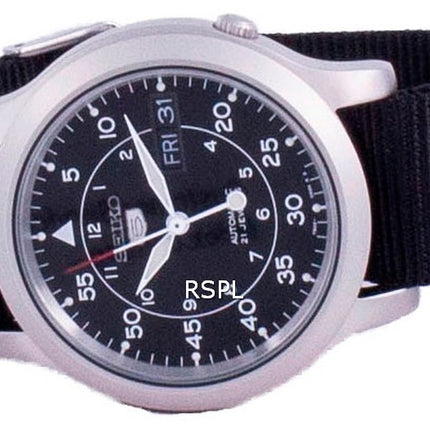 Seiko 5 Military SNK809K2-var-NATO13 Herrenuhr mit automatischem Nylonarmband