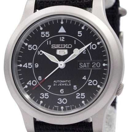 Seiko 5 sotilaallisen automaattinen Nylon miesten kello SNK809K2 SNK809