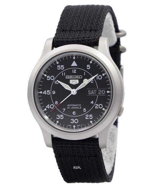 Kunnostettu Seiko 5 Military automaattinen SNK809K2 miesten kello