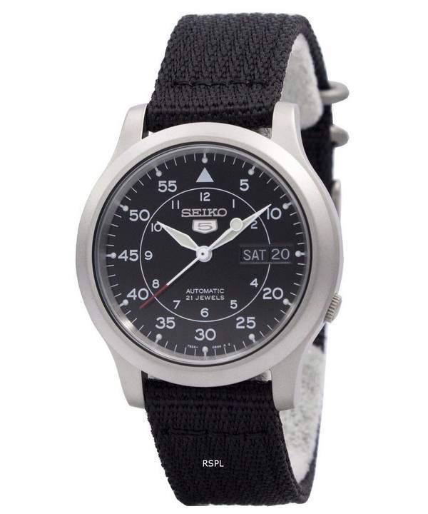 Kunnostettu Seiko 5 Military automaattinen SNK809K2 miesten kello