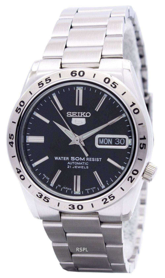 Kunnostettu Seiko 5 Automatic 21 Jewels Japanissa valmistettu SNKE01 SNKE01J1 SNKE01J miesten kello