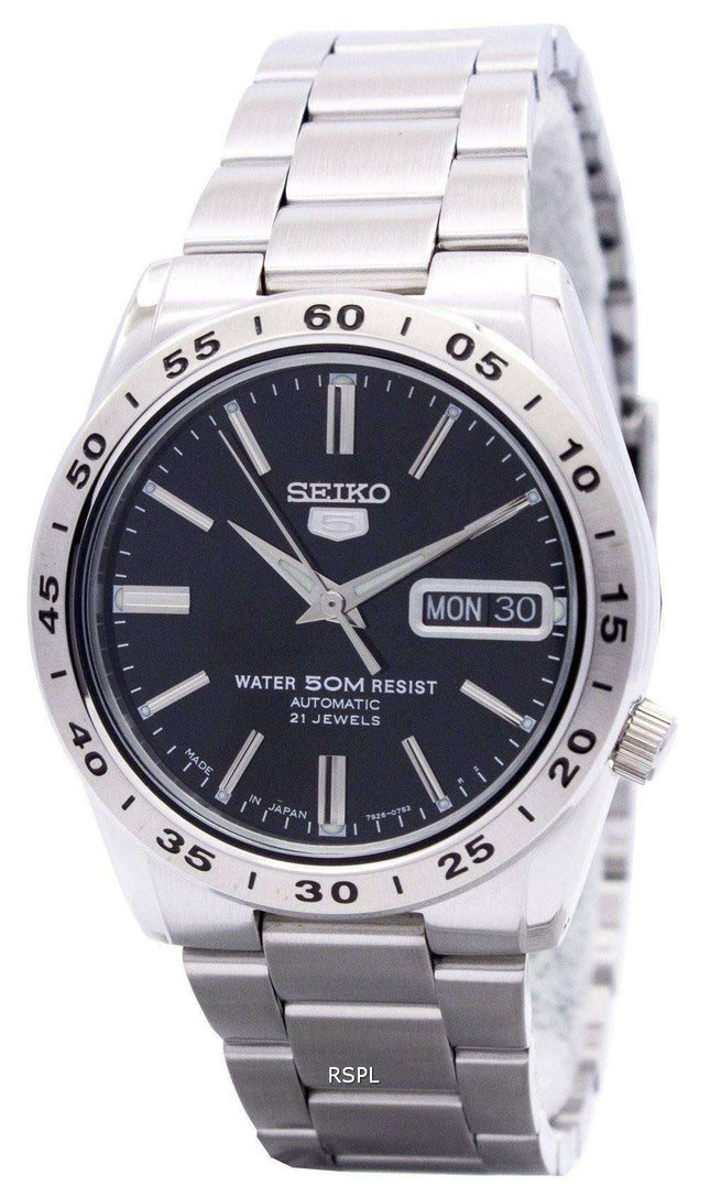 Kunnostettu Seiko 5 Automatic 21 Jewels Japanissa valmistettu SNKE01 SNKE01J1 SNKE01J miesten kello