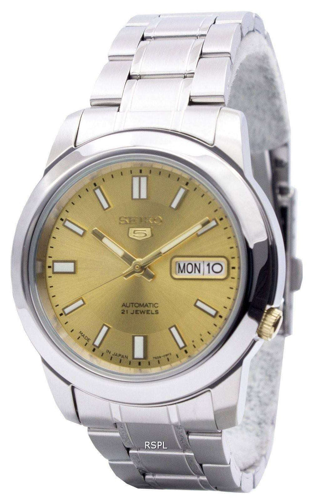 Seiko 5 Automaattinen 21 Jalokivet Japaniin teki SNKK13J1 SNKK13J Miesten kello