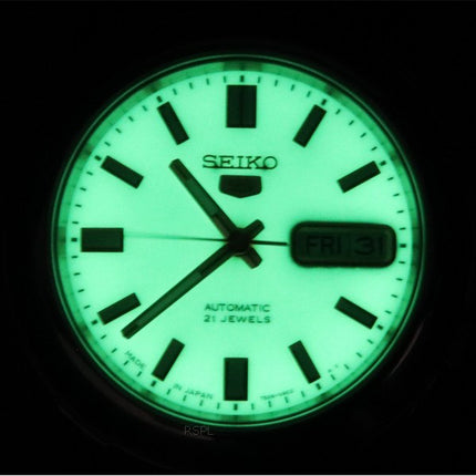 Seiko 5 ruostumattomasta teräksestä valmistettu vihreä kellotaulu SNKK19 SNKK19J1 SNKK19J miesten kello