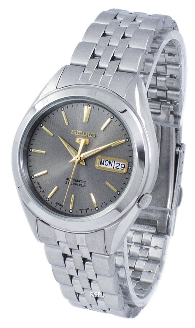Seiko 5 automaattinen Japani teki SNKL19 SNKL19J1 SNKL19J Miesten kello