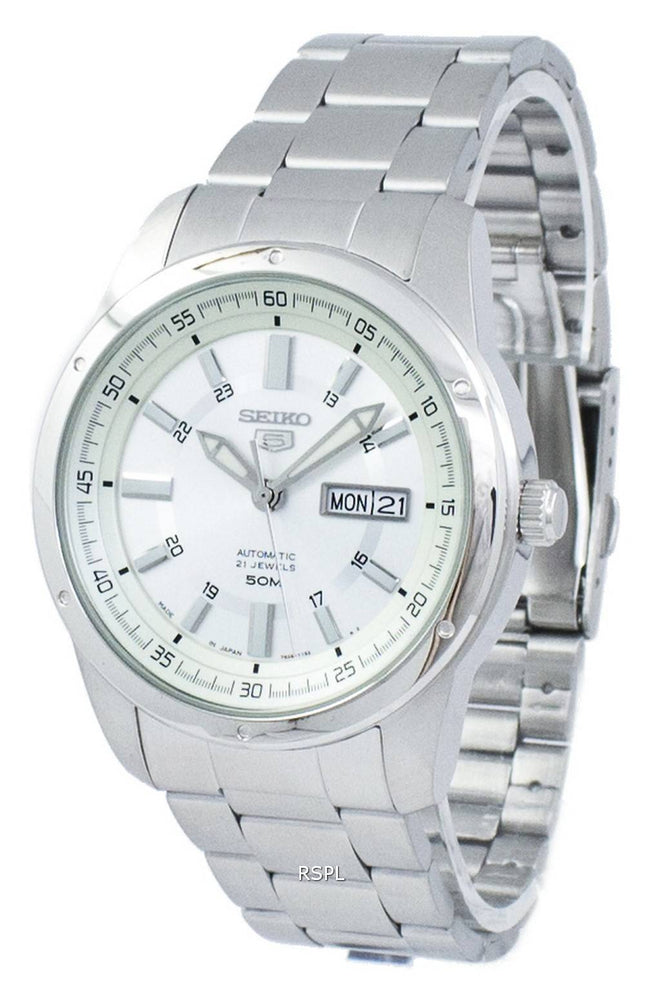 Seiko 5 automaattinen Japani teki SNKN09 SNKN09J1 SNKN09J Miesten Kello