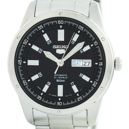 Seiko 5 Automaattinen 21 Jalokivet Japaniin teki SNKN13 SNKN13J1 SNKN13J Miesten Kello